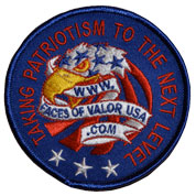 Chick & Ruths Faces of Valor Eagle Patch