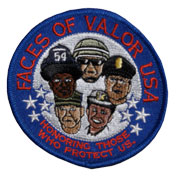 Chick & Ruths  Faces of Valor Faces Patch