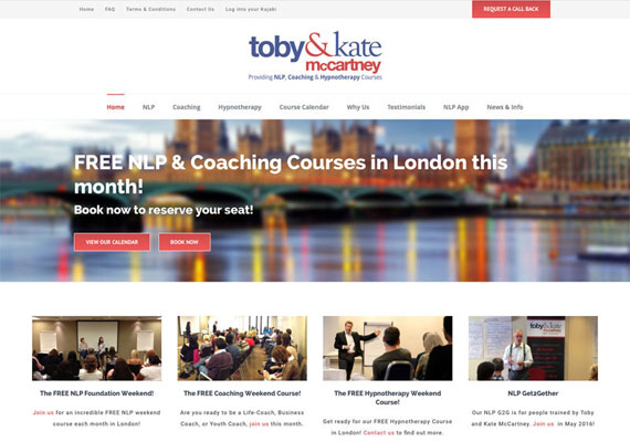 A customized WordPress theme for a client in the UK. Website: <a href='http://www.tobyandkatemccartney.com'>www.tobyandkatemccartney.com</a>.